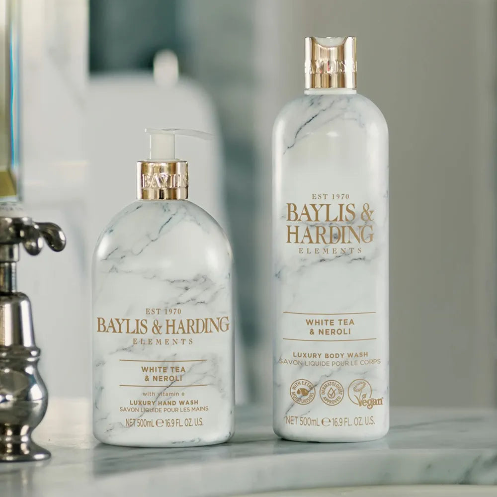 Baylis & Harding Elements, White Tea & Neroli body wash