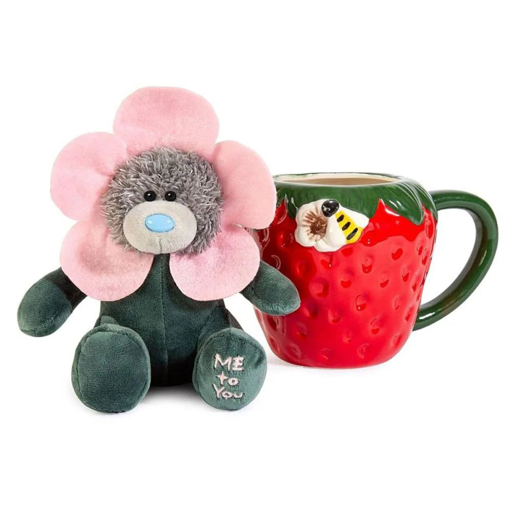 Me to You Strawberry Mug & Flower Tatty Teddy Gift Set