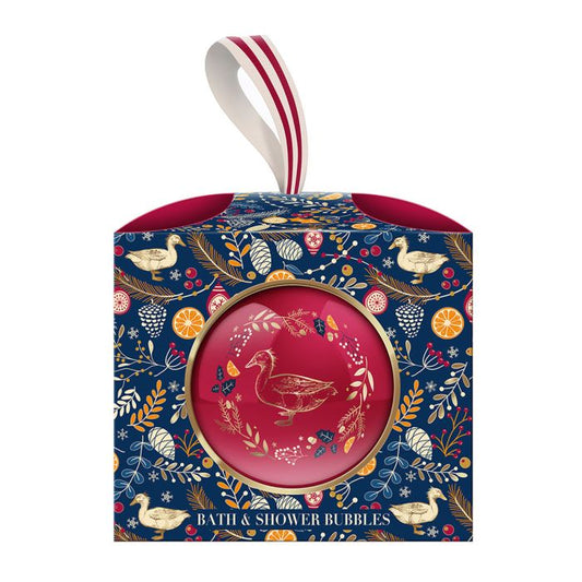 Baylis & Harding Fuzzy Duck Winter Wonderland Festive Bauble Bath & Shower Bubbles 250ml