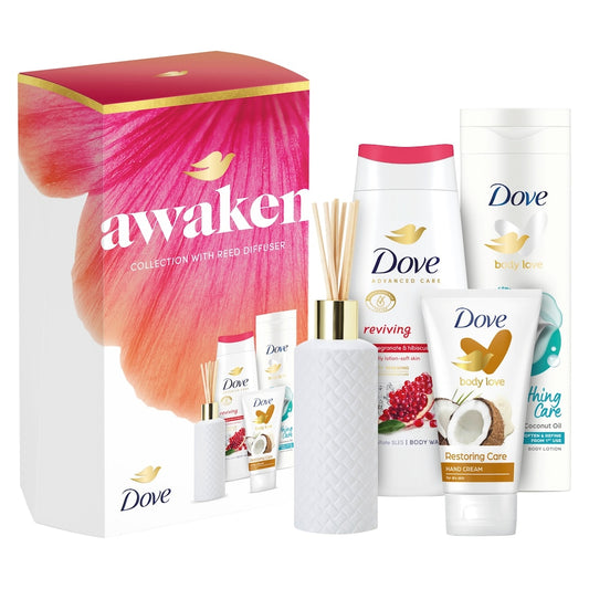 Dove Awaken collection + Reed Diffuser Gift set