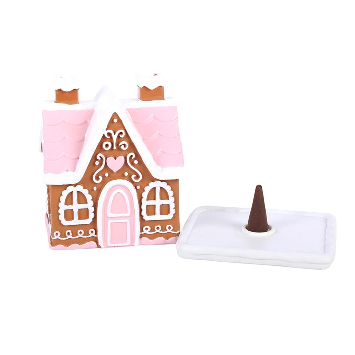 Gingerbread House Incense Cone Burner