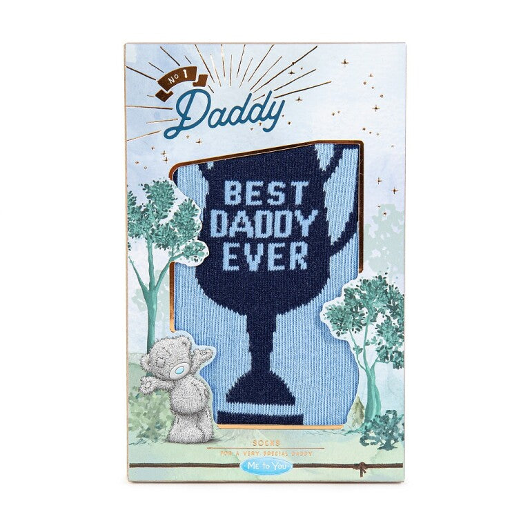'Best Daddy Ever' socks