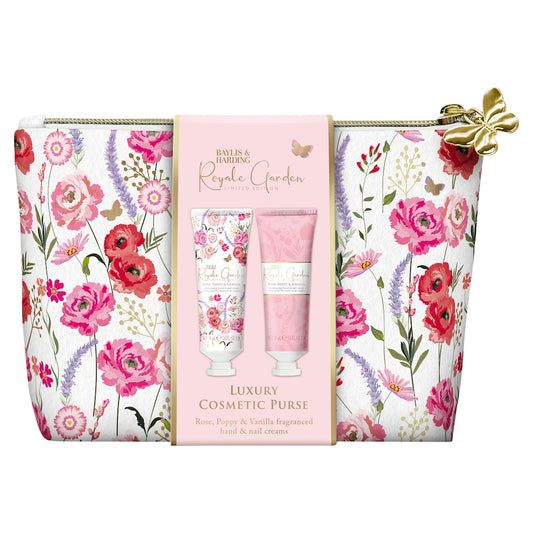 Baylis & Harding Royale Garden Luxury Cosmetic Purse Gift Set