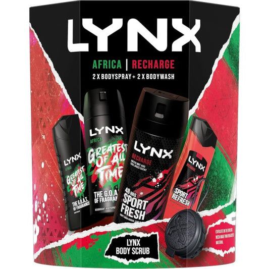 LYNX recharge & Africa bumper pack Gift pack