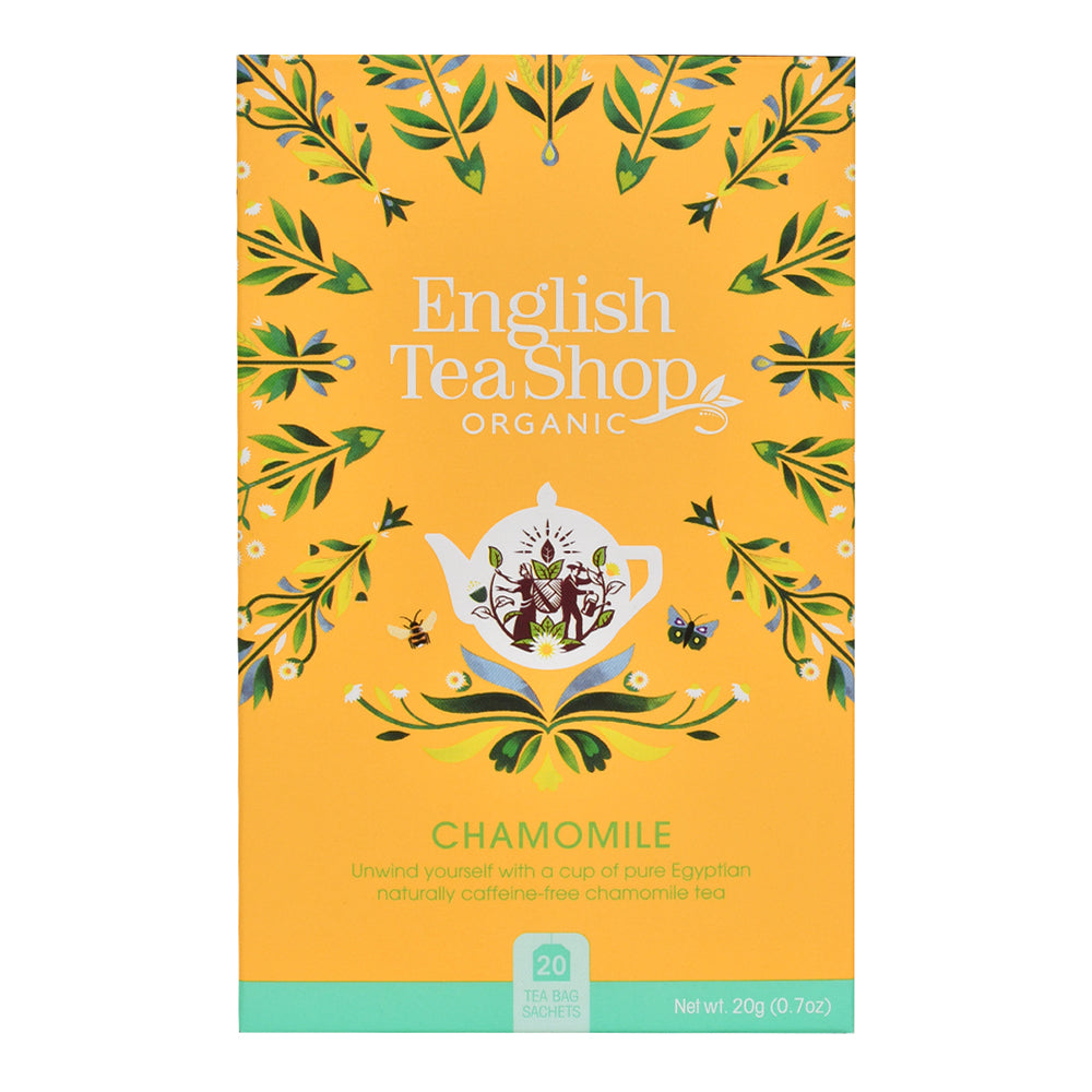 English tea shop organic chamomile