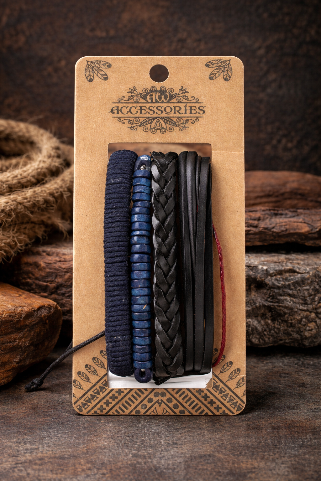 Mens Bracelet Sets - Moody & Blue