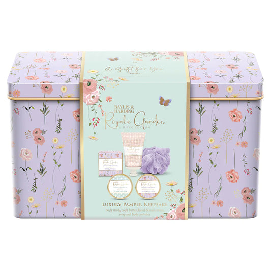 Baylis & Harding Royale Garden Luxury Pamper Keepsake Tin Gift Set