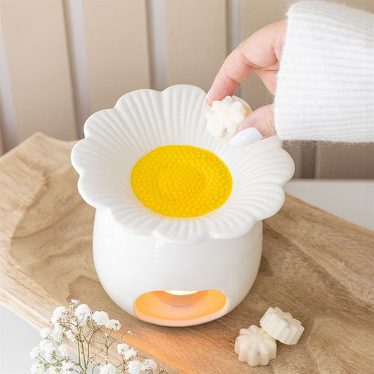 Daisy Oil Burner – Floral Wax & Fragrance Burner