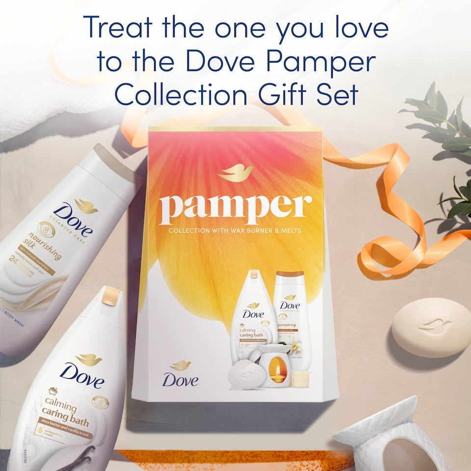 Dove Pamper Collection with Wax Burner & Melts