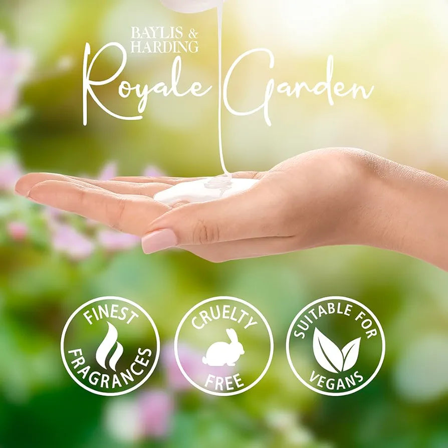 Royale Garden lemon & basil body wash