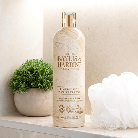 Baylis & Harding Elements, Pink Blossom & Lotus Flower body wash