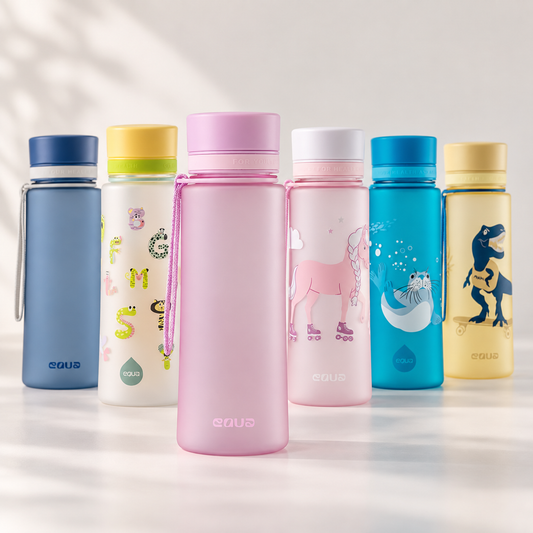 EQUA BPA-Free Tritan Bottle 600ml – Choose Your Favourite Design