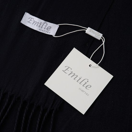 Extra Large Pashmina Scarf – Navy Blue