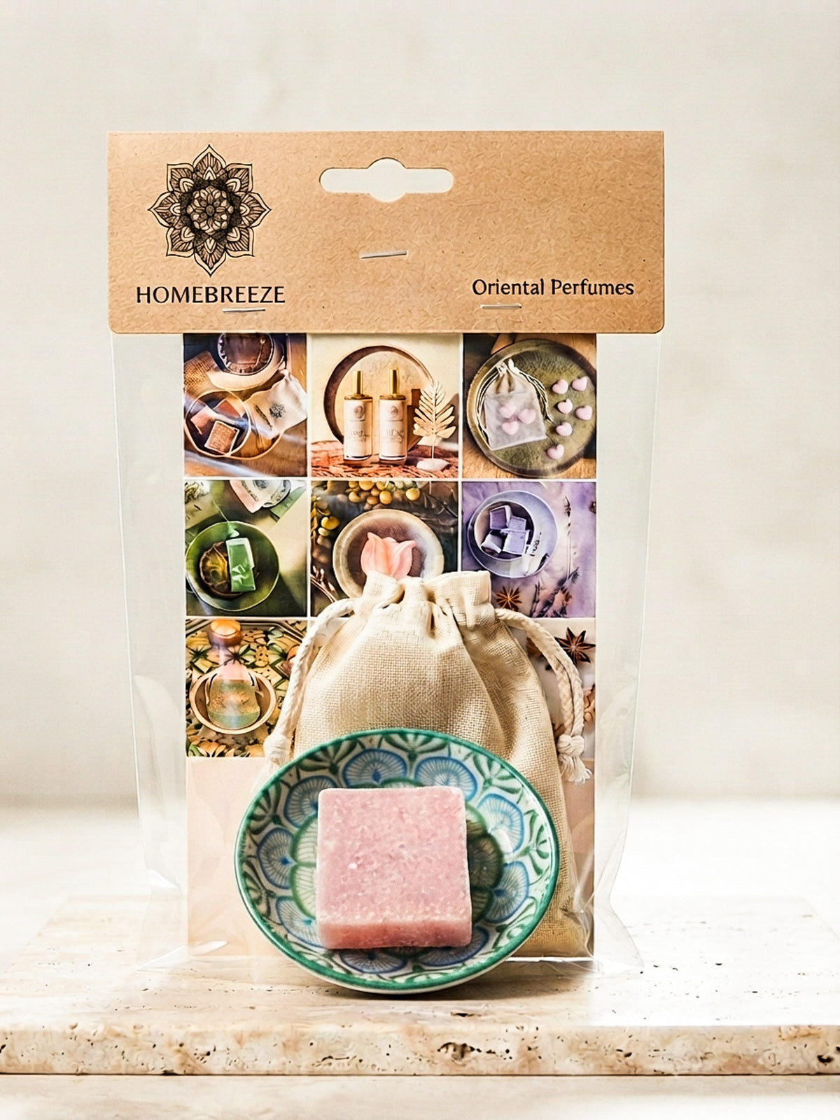 🌸 Homebreeze Cosy Gift Set – Green Forest