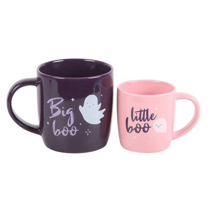 Big Boo & Little Boo Halloween Mug Gift Set
