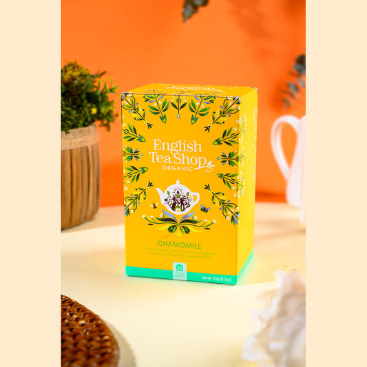 English tea shop organic chamomile