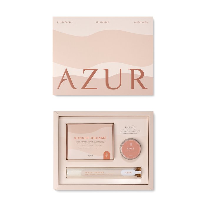 Azur Unwind gift set