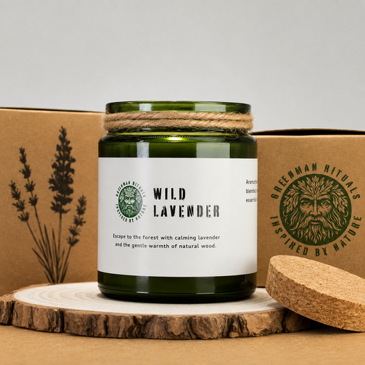 Wild Lavender Essential Oil Soy Wax Candle