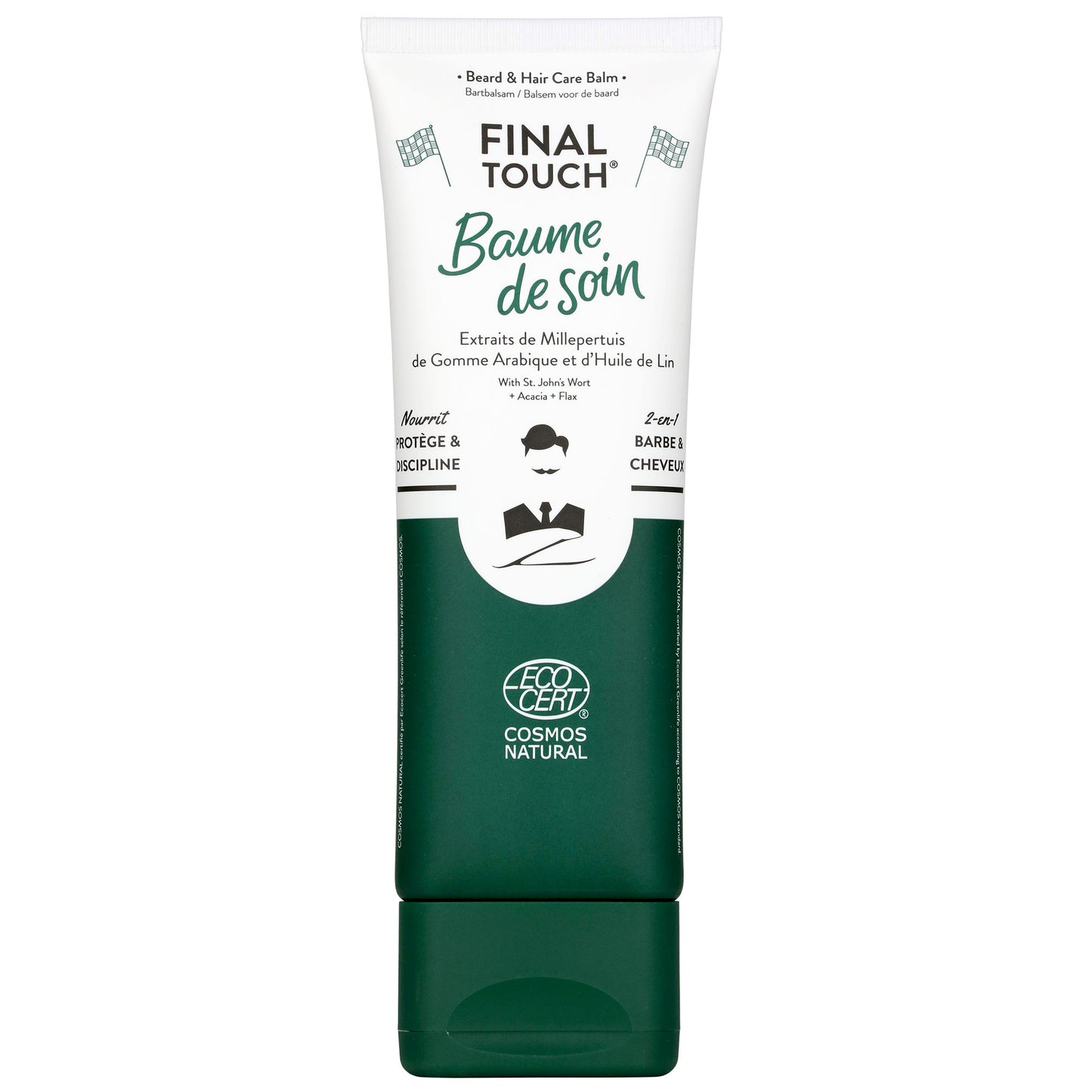 FINAL TOUCH - Beard & Hair Care Styling Balm for Men