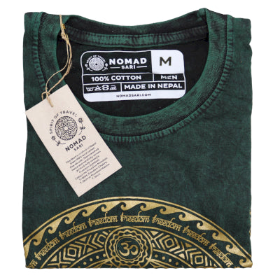 Stone Washed T-Shirt - Chakra - Green