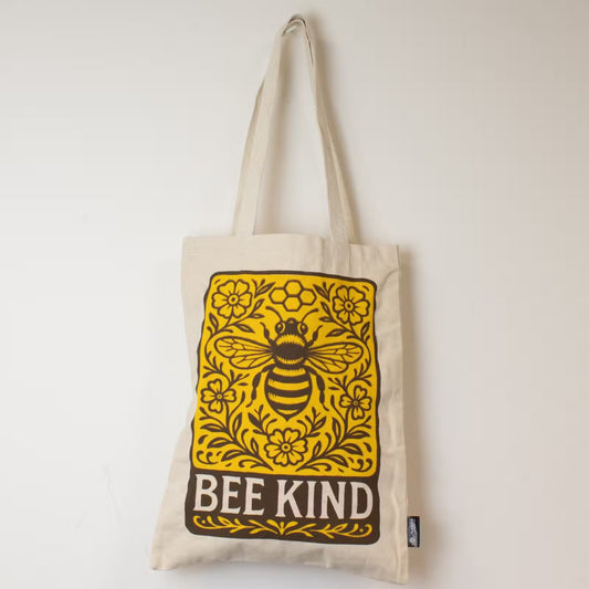 Bee Kind Cotton Tote Bag