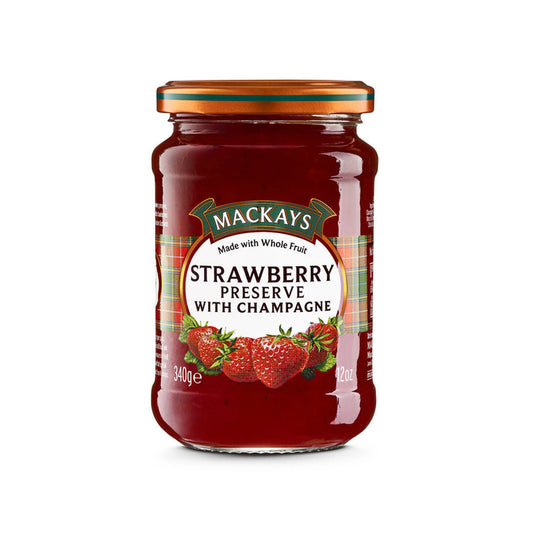 Mackays Strawberry preserve with champagne 🍓