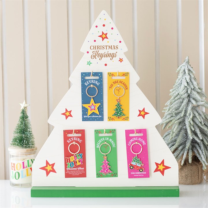 Nostalgic Christmas Keyrings