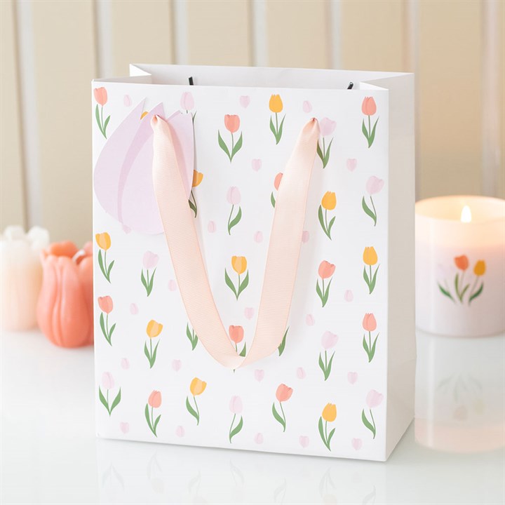 Tulip Gift Bag – Floral Gift Packaging for Special Occasions