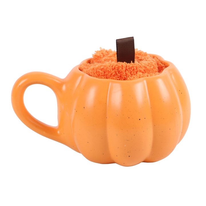 Pumpkin Spice Latte Mug & Socks Set