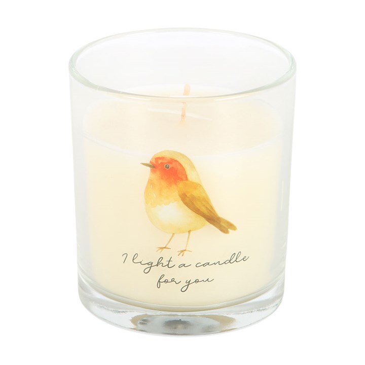 Robin Remembrance Candle – Cranberry & Clove