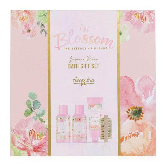 Blossom bath set in a gift box