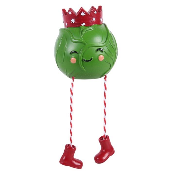 Brussels Sprout Christmas Shelf Sitter