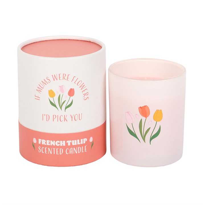 If Mums Were Flowers French Tulip Scented Candle