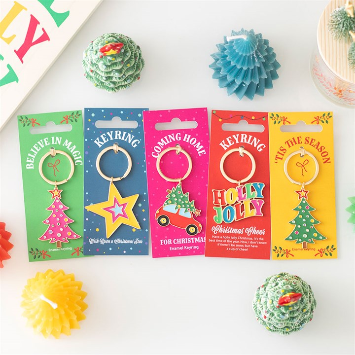 Nostalgic Christmas Keyrings