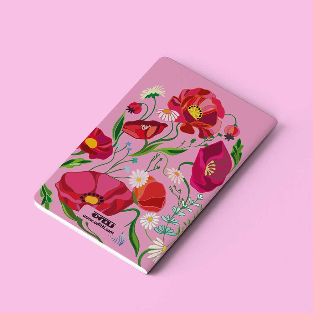Poppies A5 Notebook