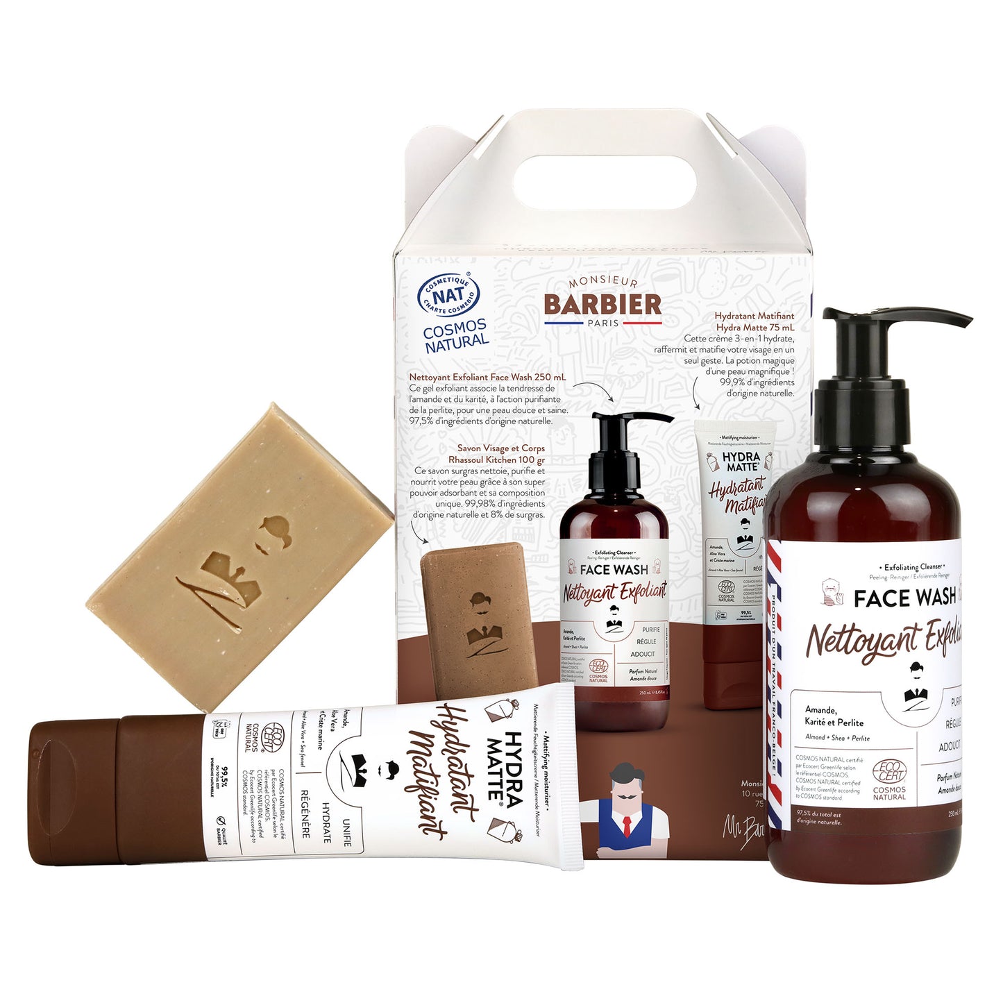THE HAPPY FACE BOX - Skincare Set for Men