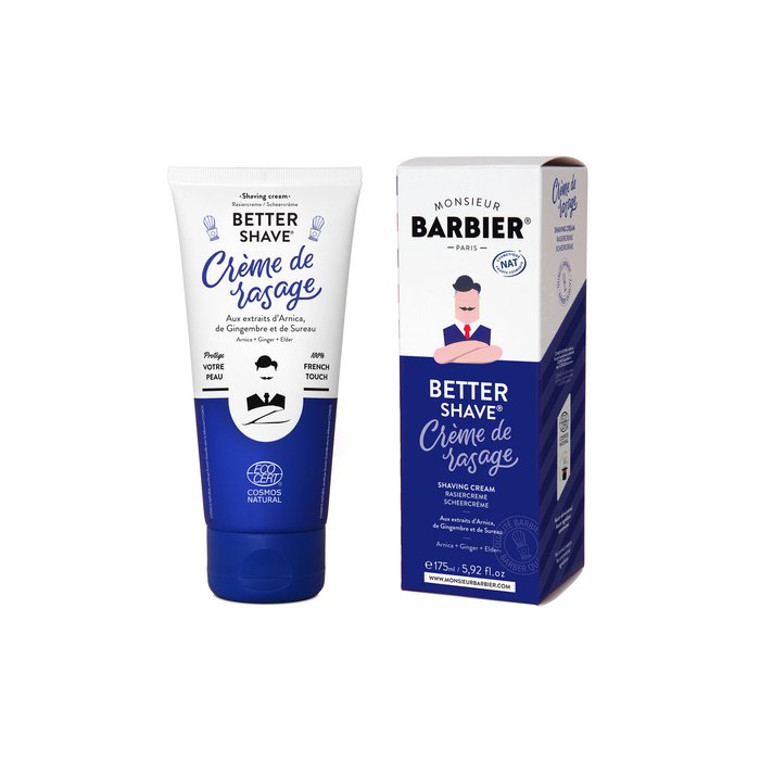 BETTER-SHAVE - Natural Shaving Cream for Men