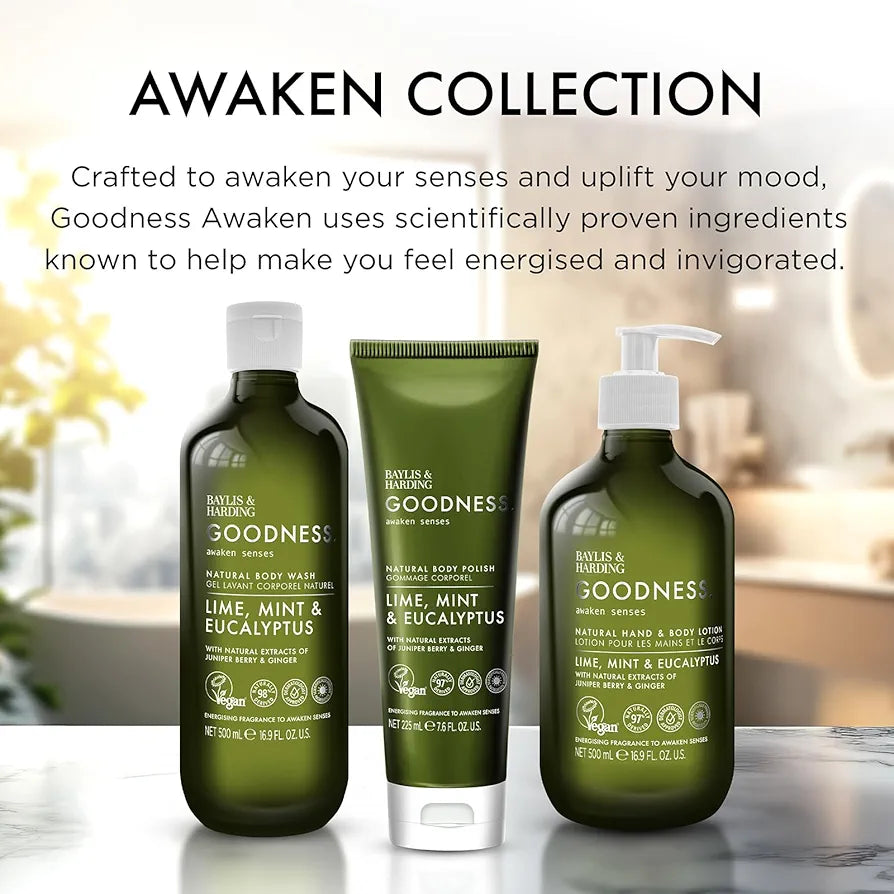 Baylis & Harding Goodness Awaken Lime, Mint & Eucalyptus Hand & Body Lotion