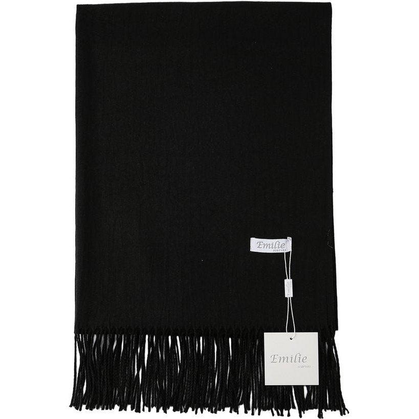 Extra Large Pashmina Scarf – Black