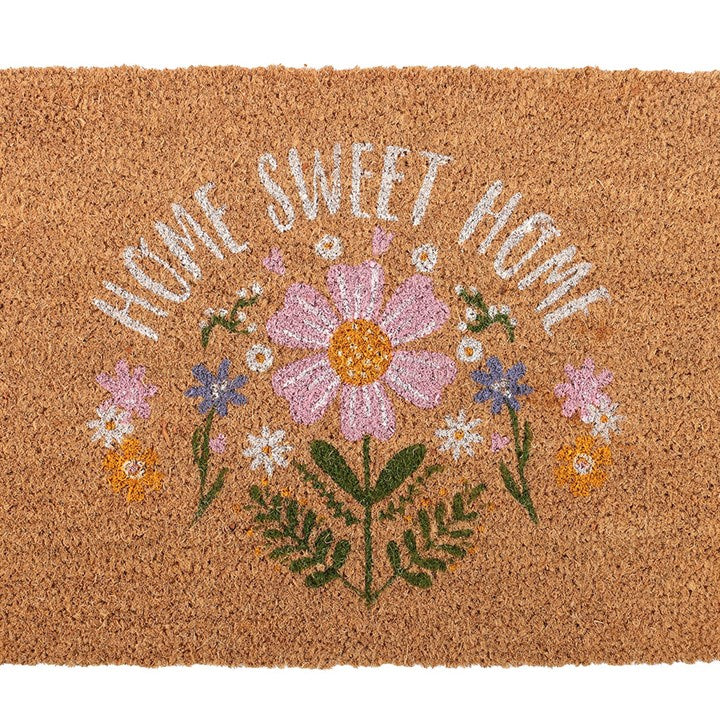 Natural Daisy Home Sweet Home Doormat