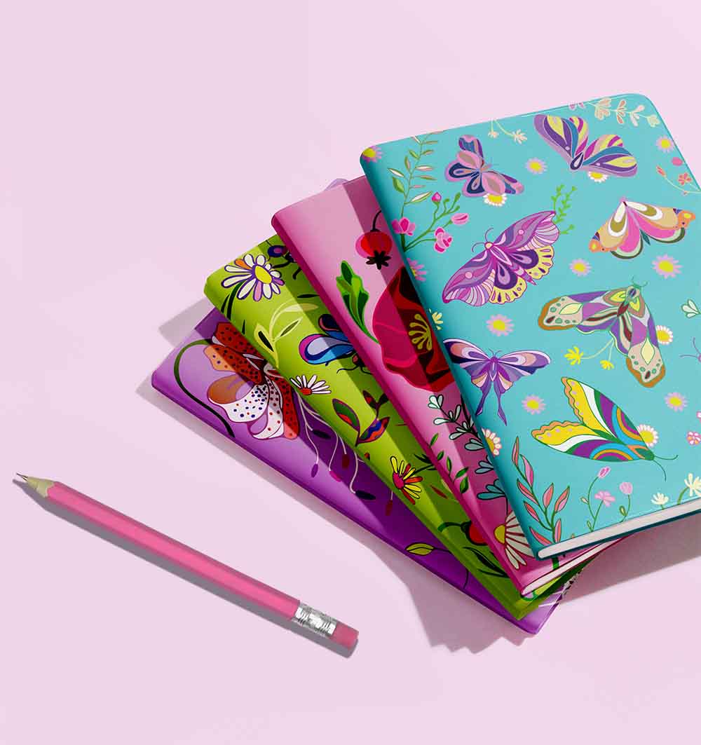 Colorful Floral А5 Notebook