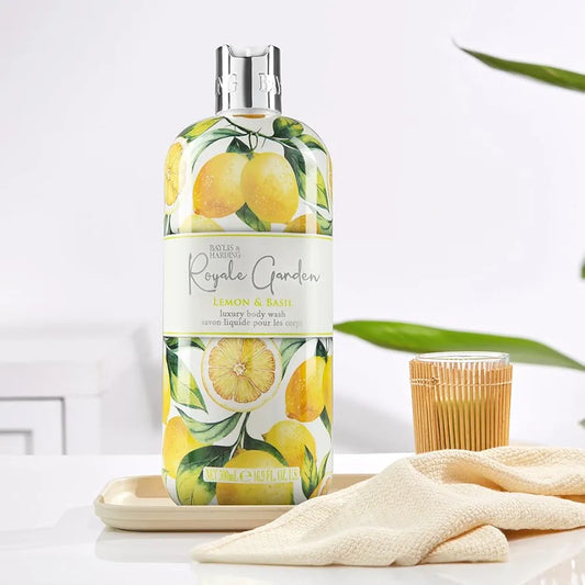 Royale Garden lemon & basil body wash