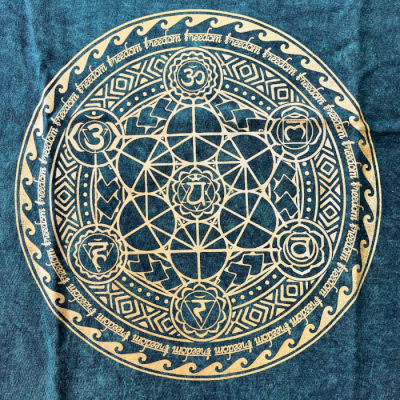 Stone Washed T-Shirt - Chakra - Green