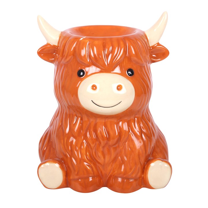 Highland Cow Ceramic Oil Burner & Wax Warmer