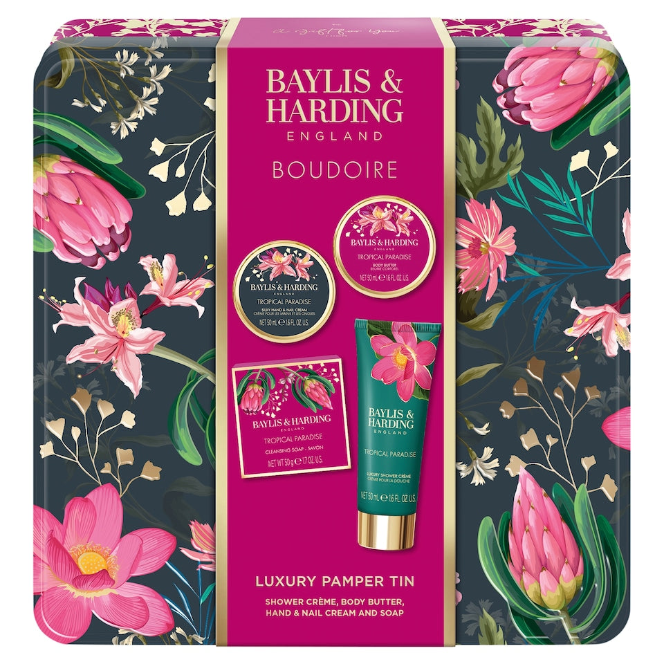 Baylis & Harding Boudoire Luxury Pamper Tin Gift Set