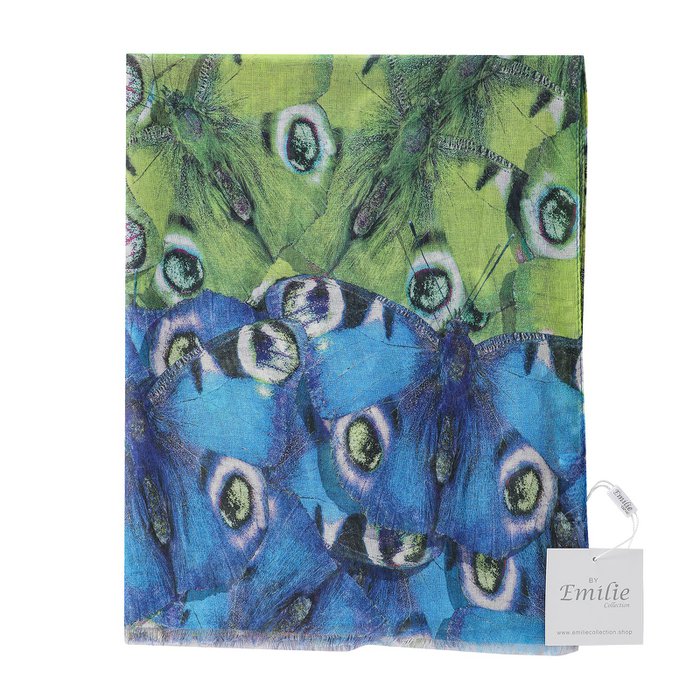 Peacock springs scarf