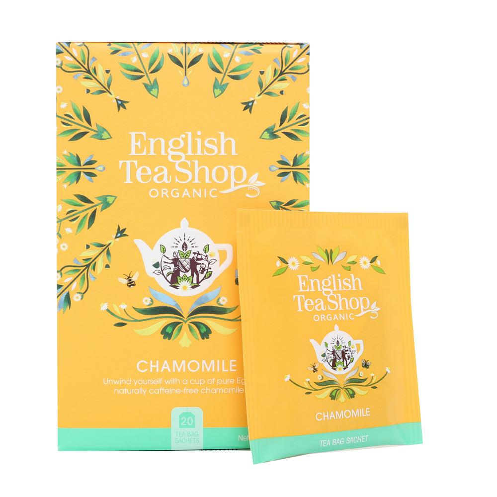 English tea shop organic chamomile
