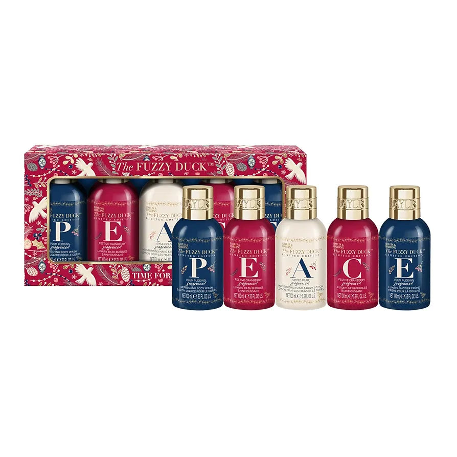 The Fuzzy Duck Winter Wonderland Time For Peace Gift Set