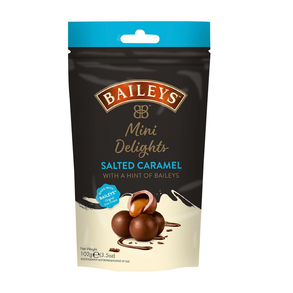 Baileys Chocolate Mini Delights Salted Caramel 102G Pouch
