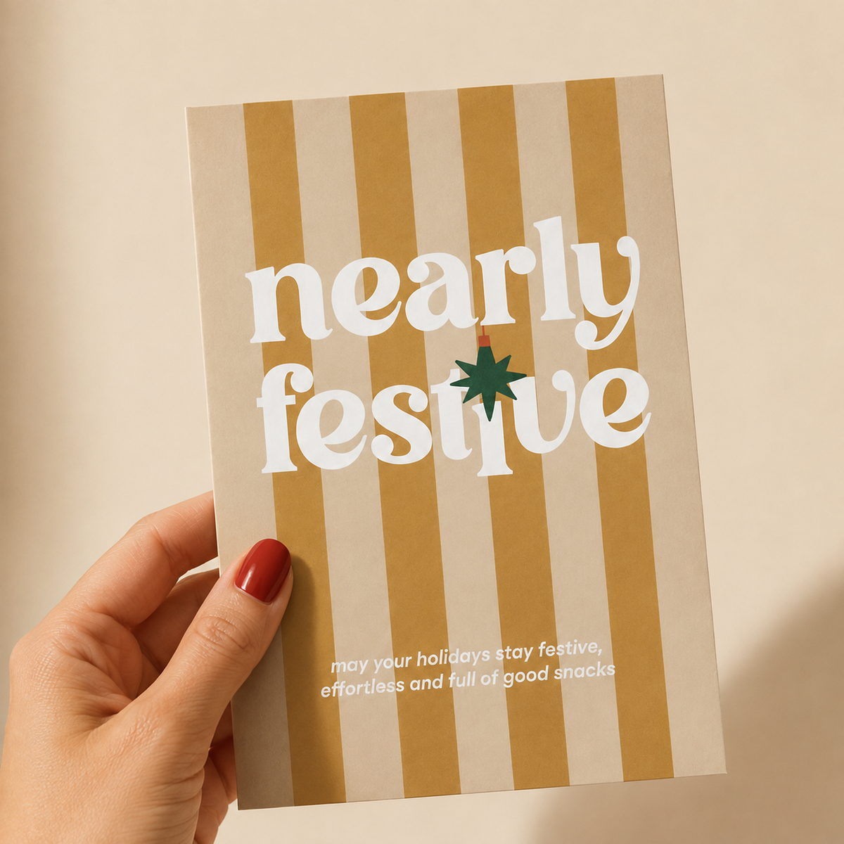 Christmas Greeting Card – 3 Festive Designs 🎄